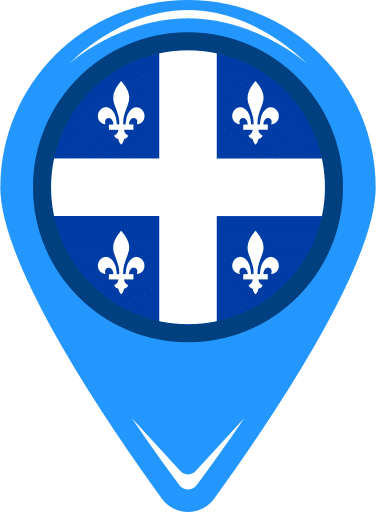 Icône de drapeau du Québec.